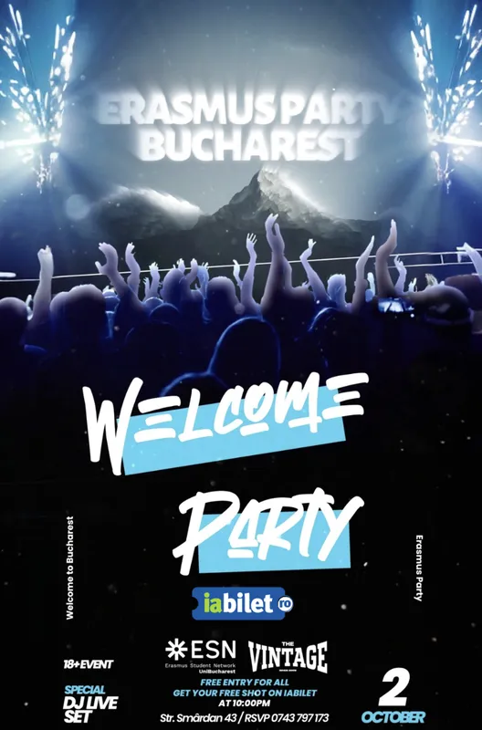 Erasmus Party Bucharest: Welcome Party