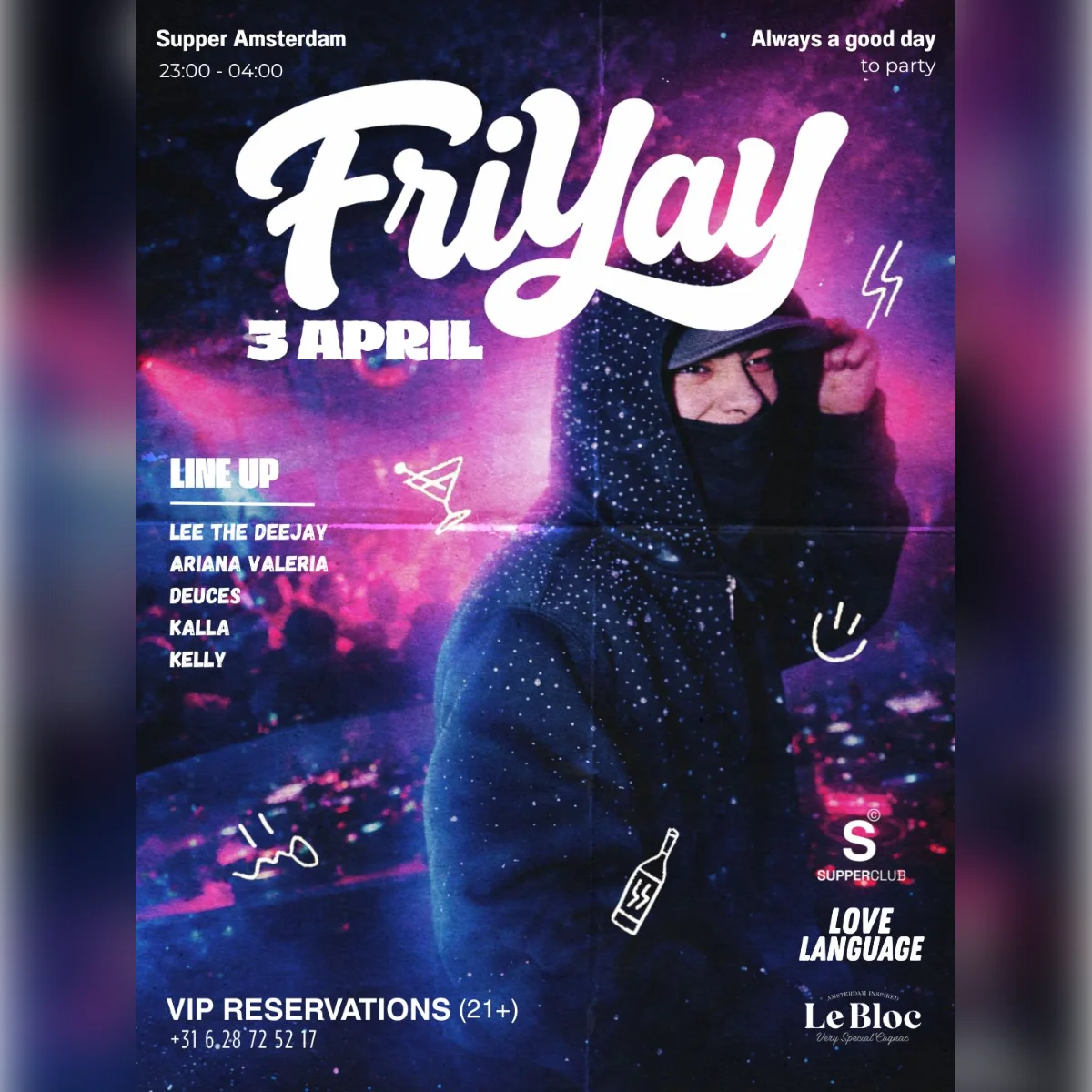 FRIYAY x Love Language & Le Bloc