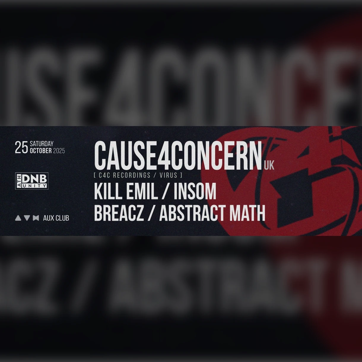 ATH DNB UNITY w/ CAUSE 4 CONCERN (UK) 