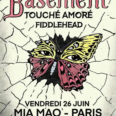 Basement + Touché Amoré + Fiddlehead
