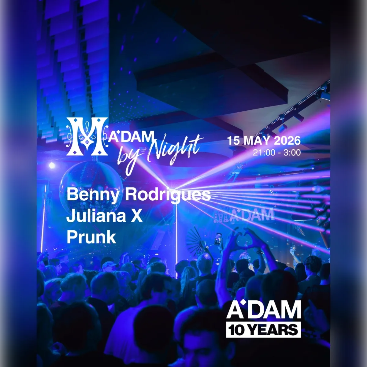 Madam by Night: A'DAM 10 Years