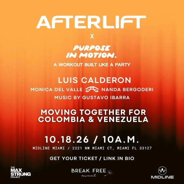 Afterlift x Purpose In Motion - Gustavo Ibarra