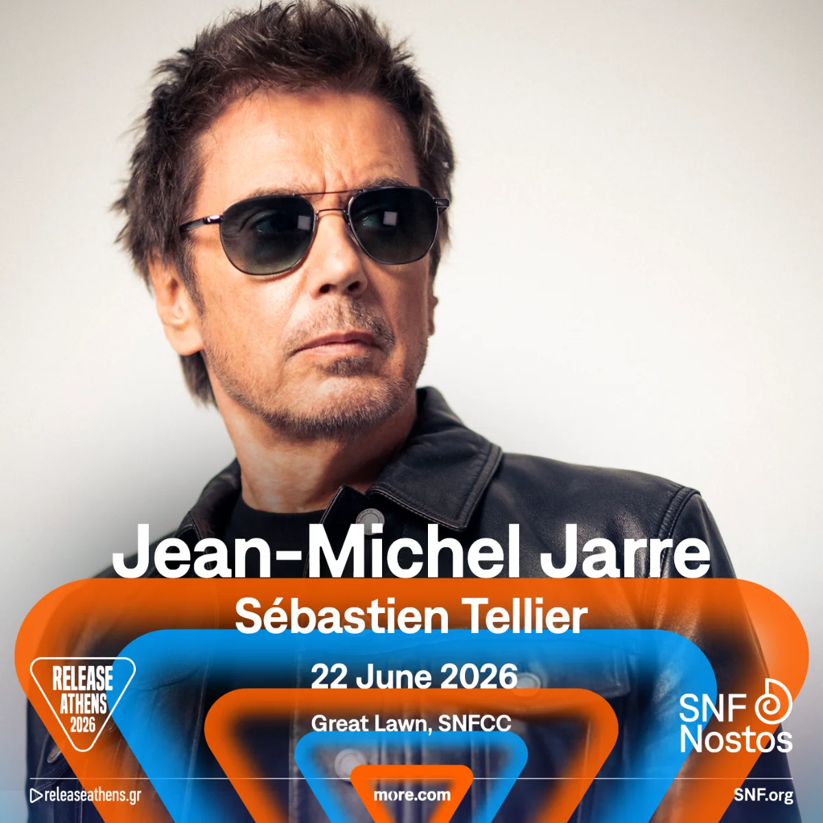 Jean Michel Jarre & Sebastien Tellier / Release Athens 2026 X SNF NOSTOS