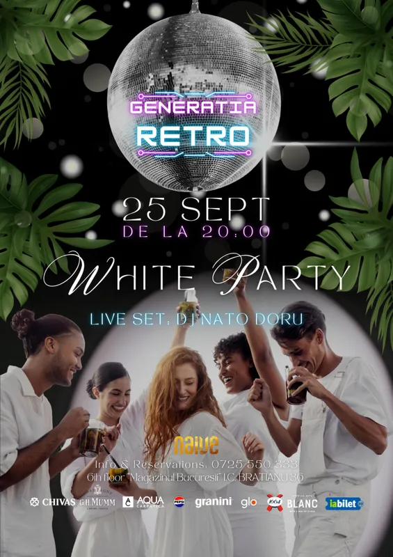 Generatia Retro - White Party