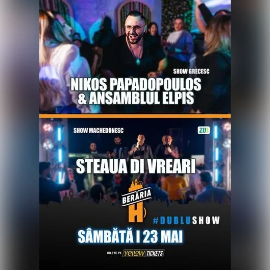 Greek & Macedonian Night: Nikos Papadopoulos & Steaua Di Vreari