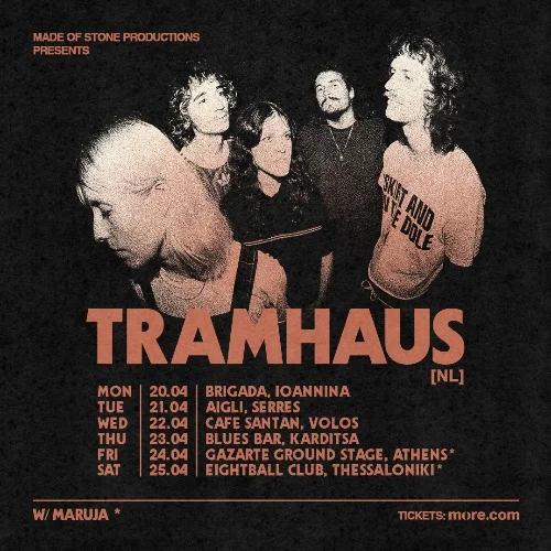 Tramhaus Greek Tour 2026