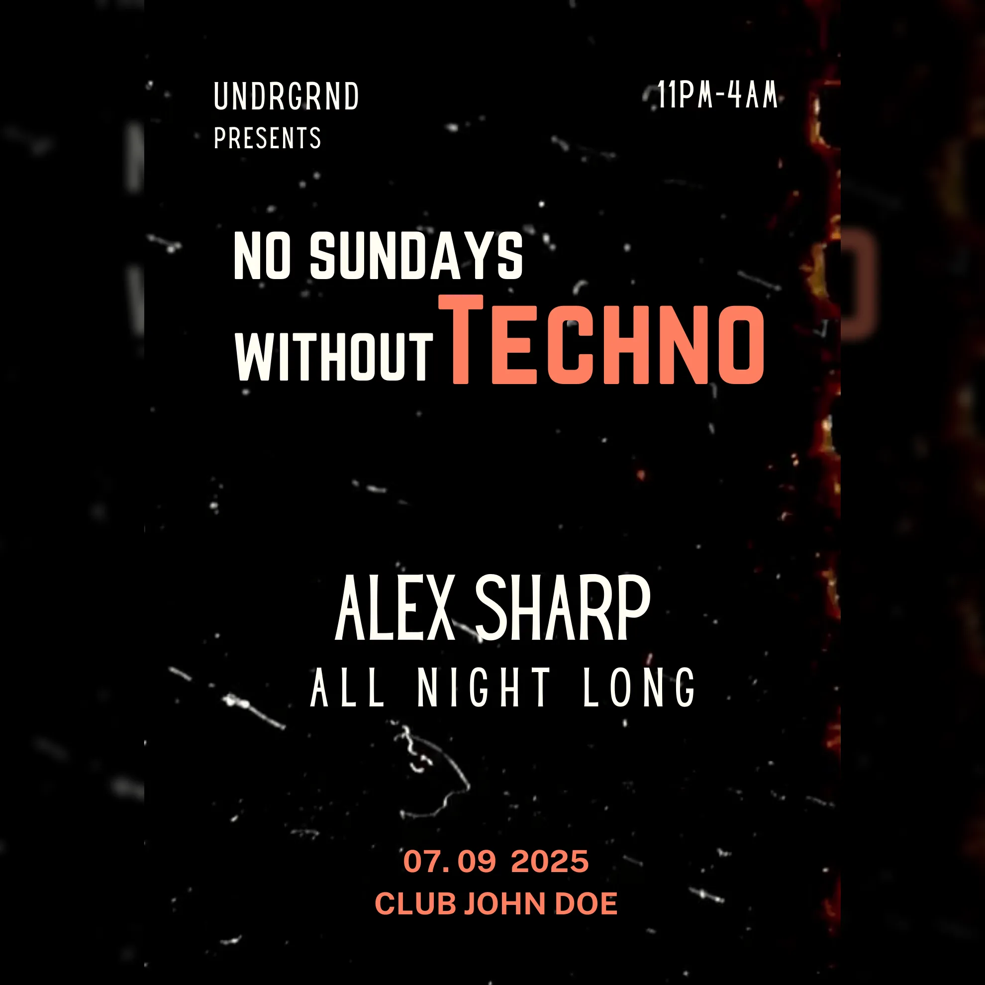  No Sundays Without Techno