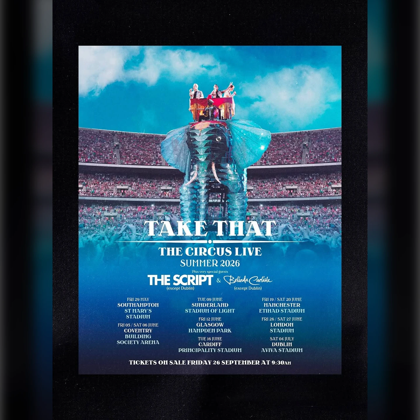 TAKE THAT - THE CIRCUS LIVE - Summer 2026