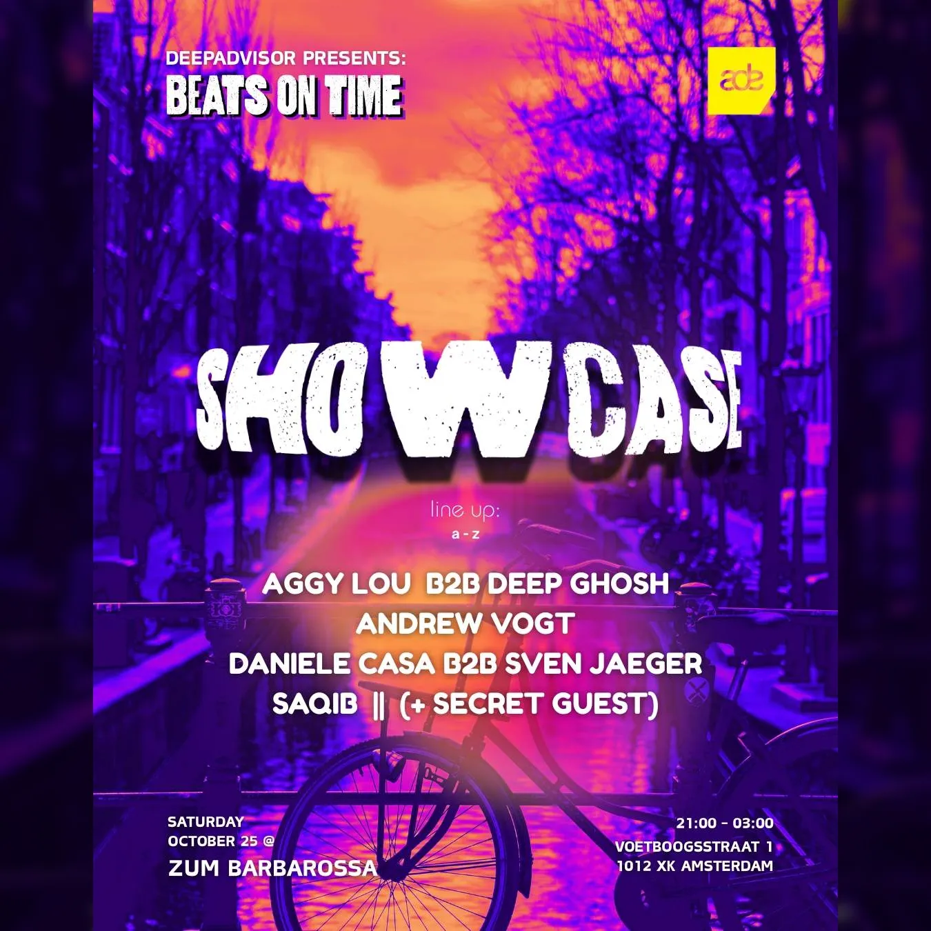 deepAdvisor presents: ADE x BEATS ON TIME Showcase