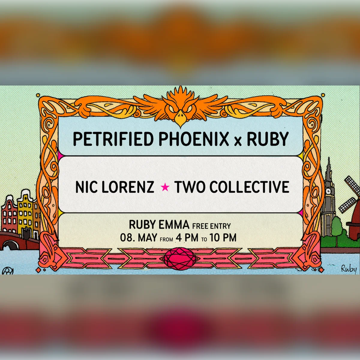 Free Entry Daydrinking / Ruby x Petrified Phoenix