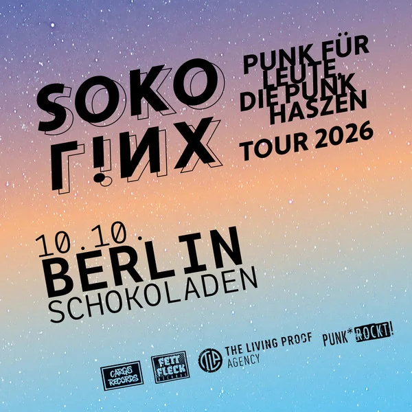 SOKO LiNX PUNK FÜR LEUTE, DIE PUNK HASZEN - TOUR 2026