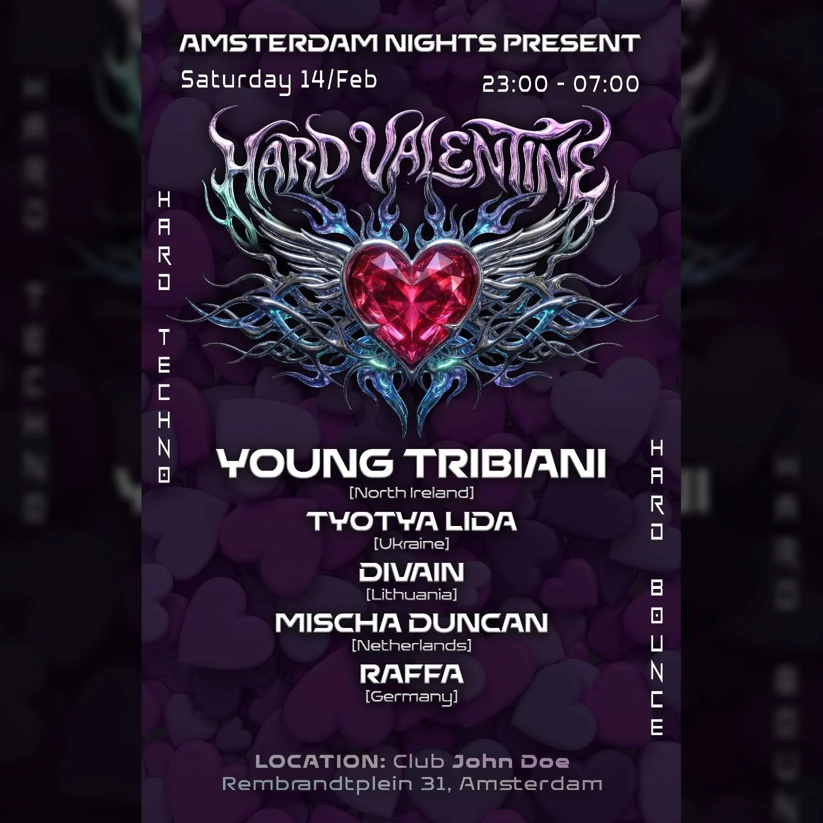 Amsterdam Nights - Hard Techno 