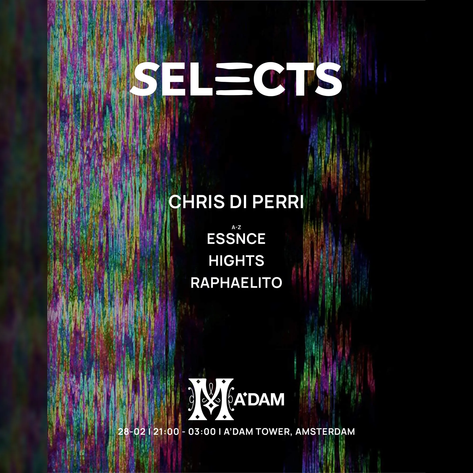 Madam by Night invites: Selects