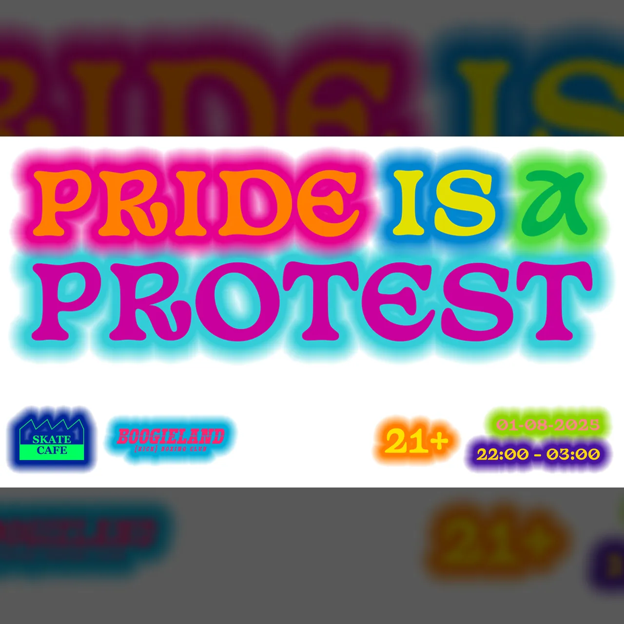 PRIDE IS A PROTEST!