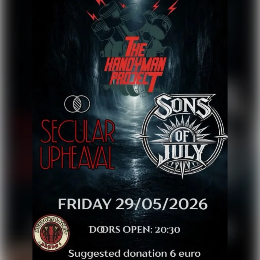 The Handyman Project / Secular Upheaval / Sons of July