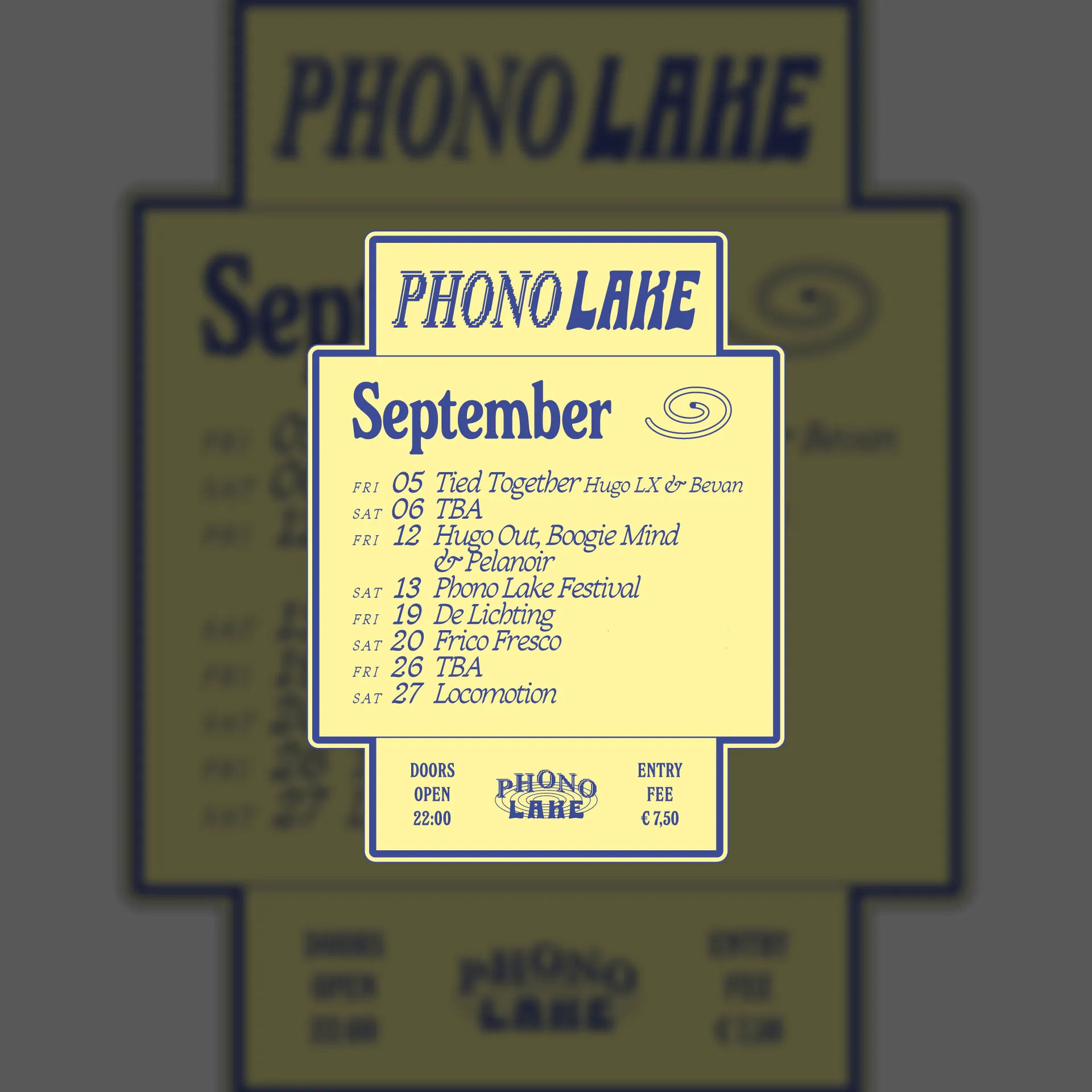 Phono Lake x Tied Together with Hugo LX & Bevan