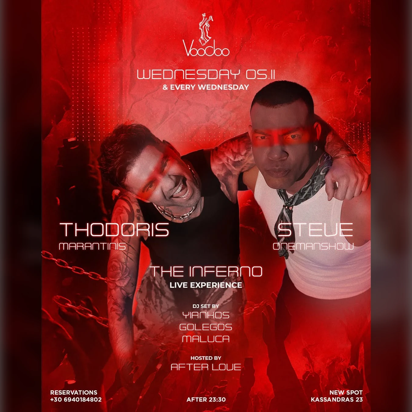 The Inferno Live experience