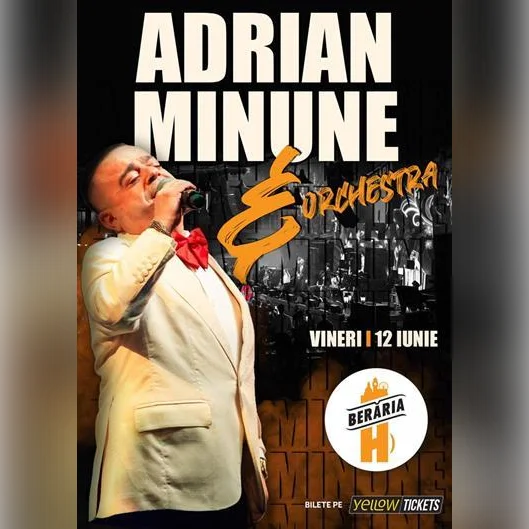 Adrian Minune și orchestra în concert