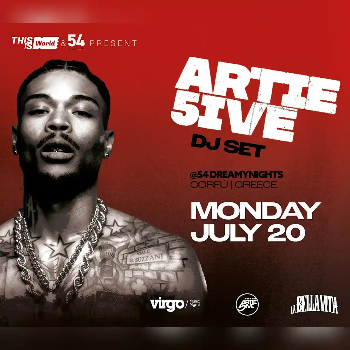 ARTIE 5IVE - 54 Dreamy Nights
