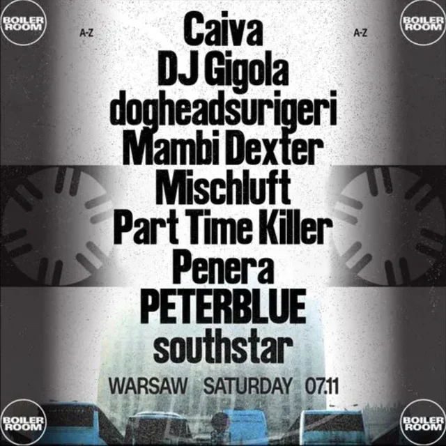 Boiler Room Warsaw - 7-8 Nov. 2026 | Tickets | Mood