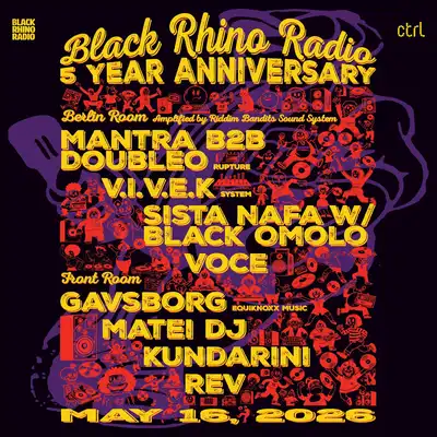 Black Rhino Radio 5 Year Anniversary - Gavsborg