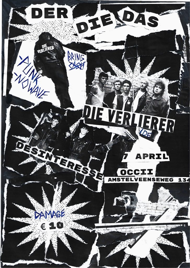 Geregeld Ontregeld Presents: Die Verlierer + Desintresse