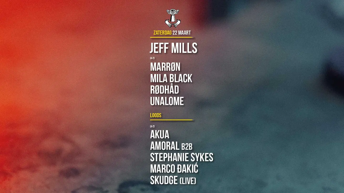 Jeff Mills / Rødhåd / MARRØN