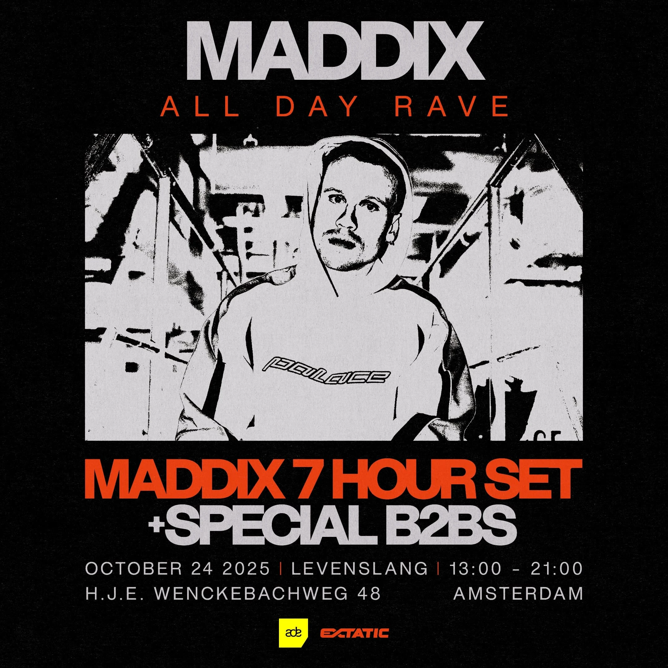 Maddix All Day Rave at Levenslang
