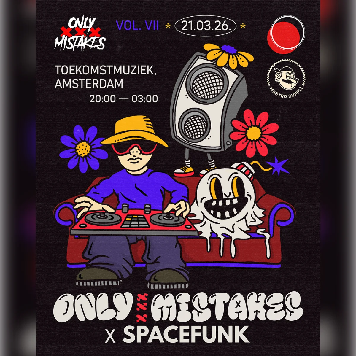 ONLY MISTAKES X SPACEFUNK
