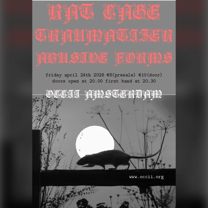 RAT CAGE (UK) + TRAUMATIZER + ABUSIVE FORMS