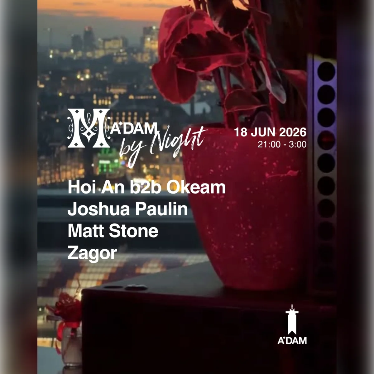 Madam by Night invites: MONARK