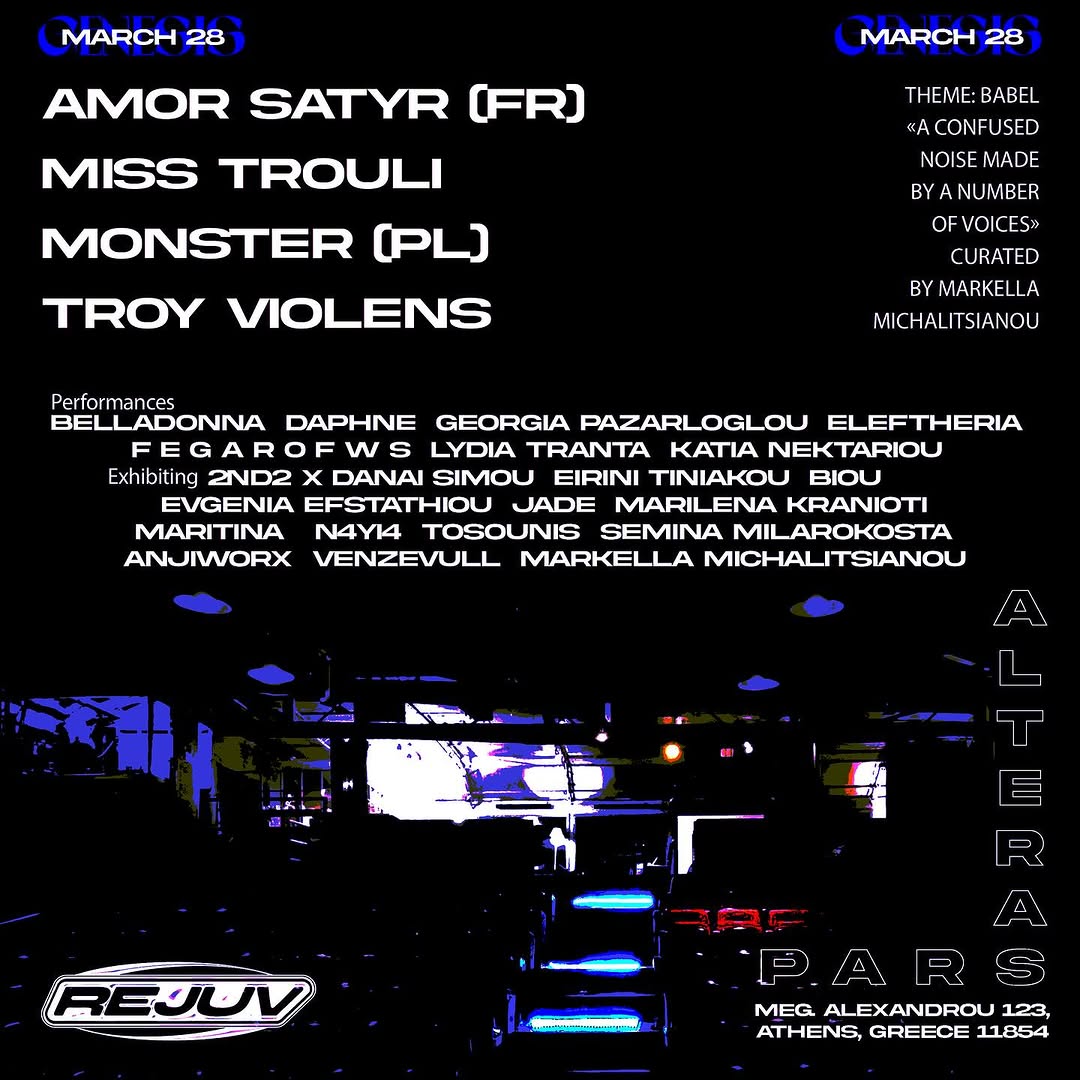 GENESIS - Amor Satyr, Monster, Miss Trouli, Troy Violens