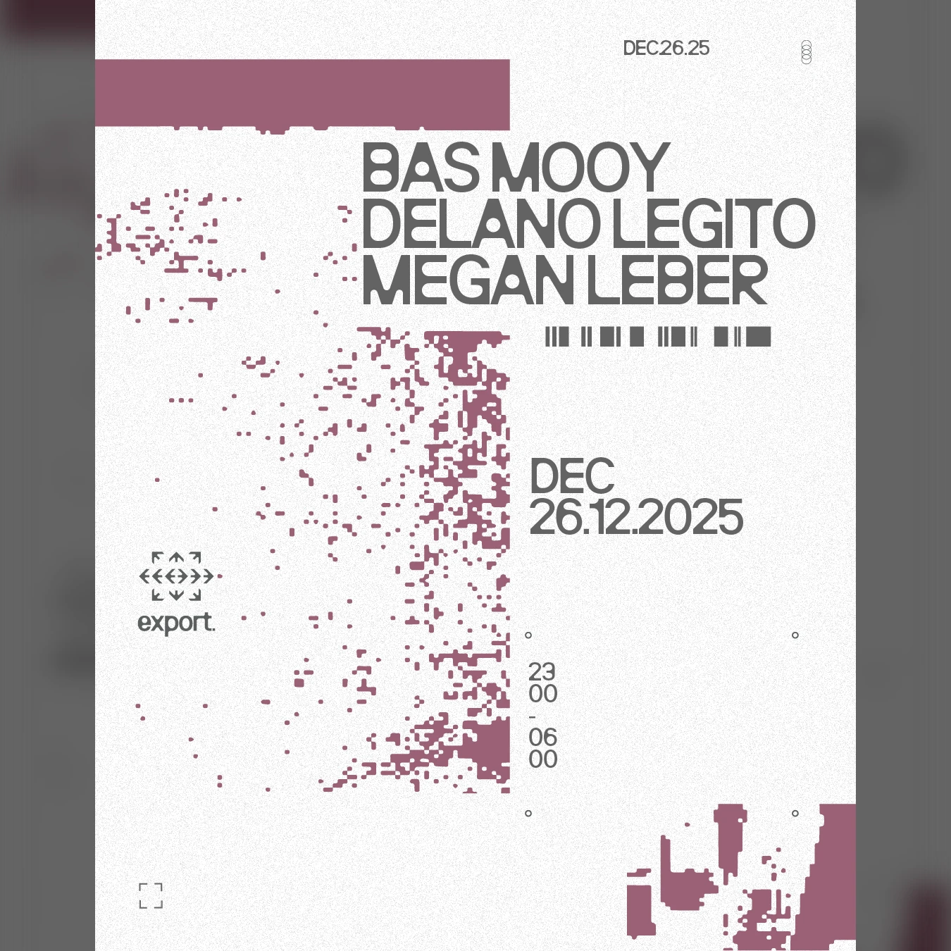 Bas Mooy, Delano Legito, Megan Leber