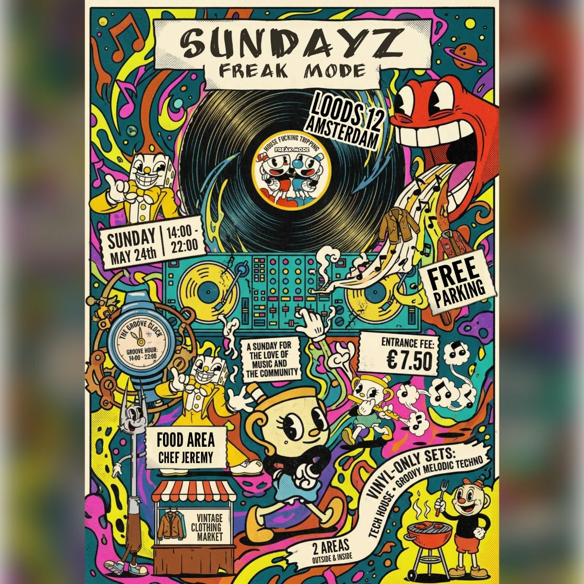 Sundayz Freak Mode - Kein Berlijn & House For All