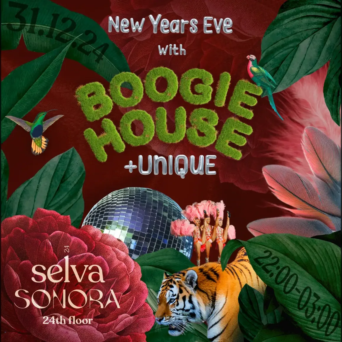 New Years Eve on 24th floor with Boogie House