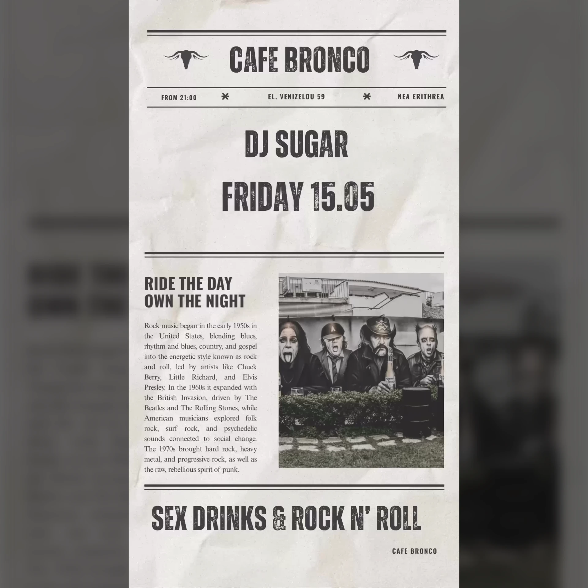 Sex Drinks & Rock N' Roll