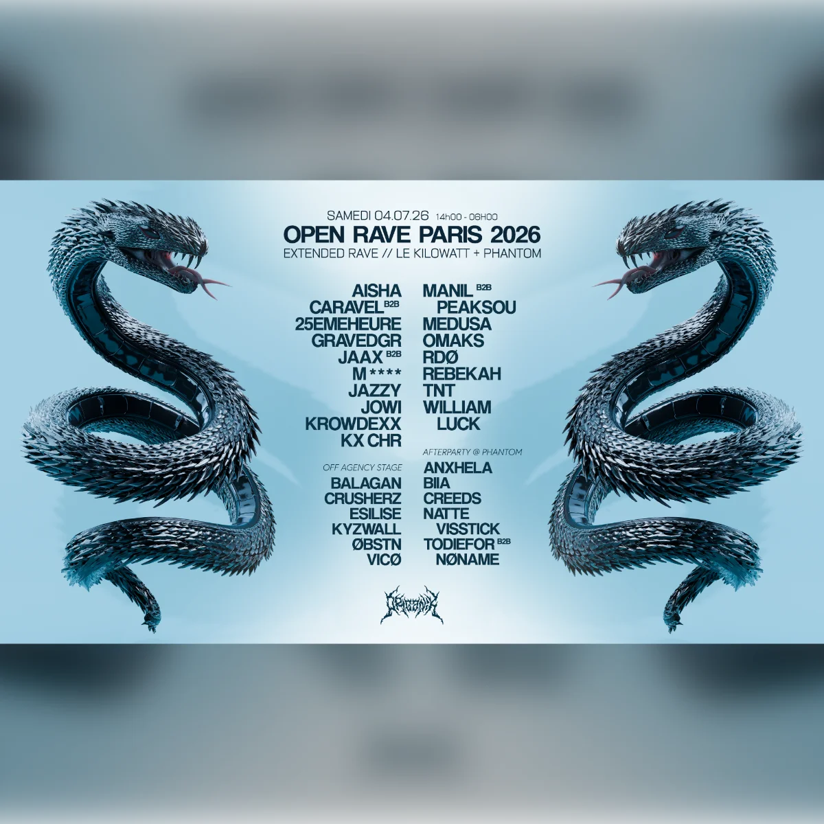 Organïk : Open Rave Paris 2026