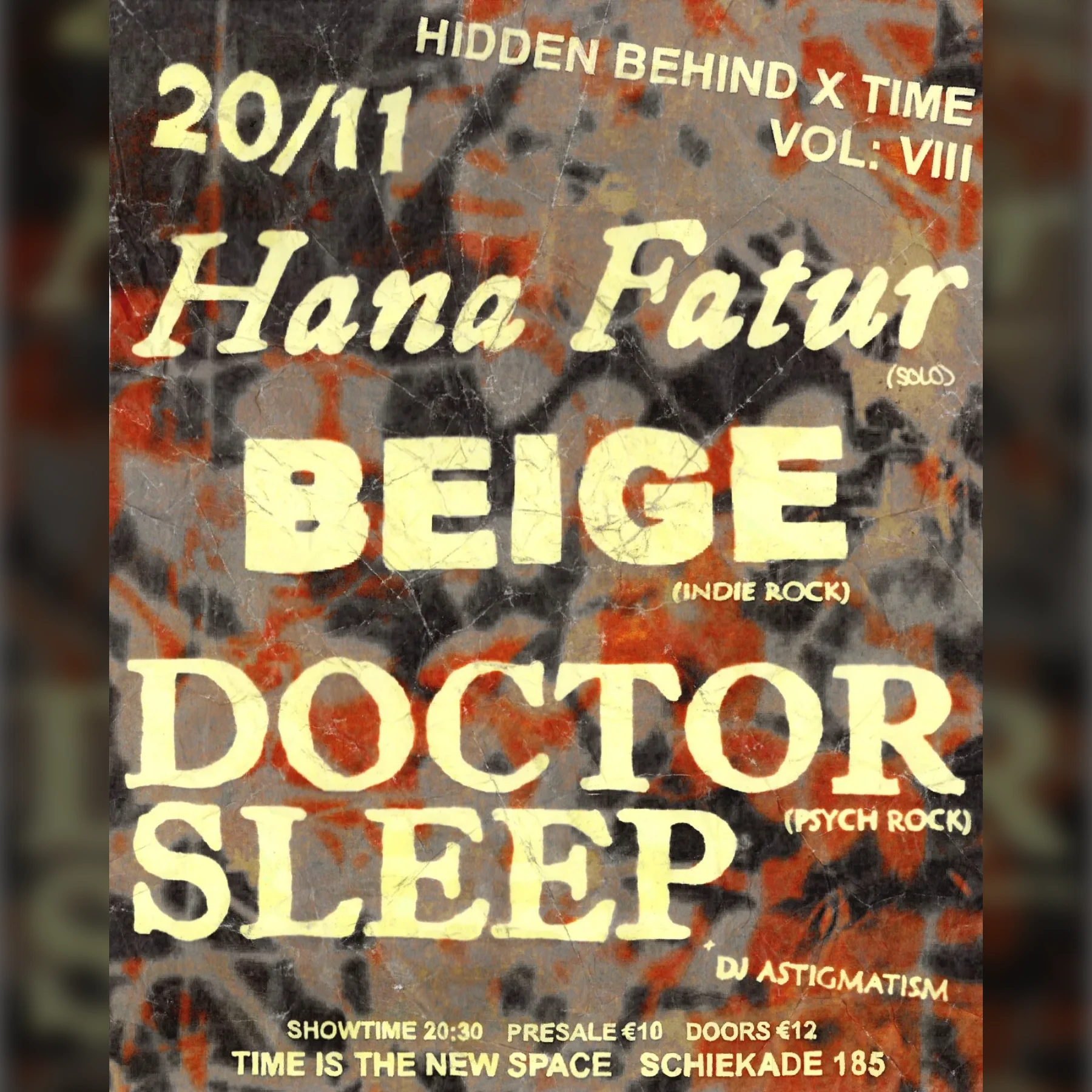 HIDDEN BEHIND VOL.8 - DR SLEEP, BEIGE, HANA FATUR