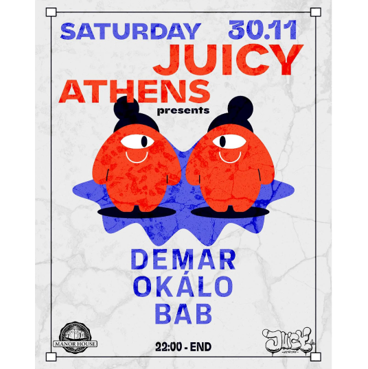 JUICY ATHENS X MANOR HOUSE