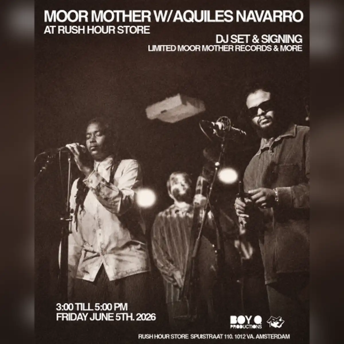 Moor Mother w Aquiles Navarro