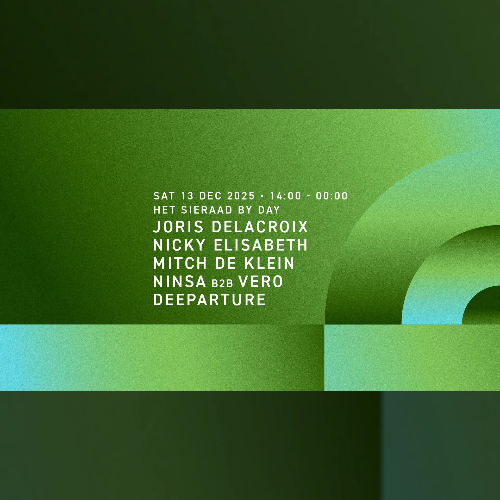 Het Sieraad by Day | Joris Delacroix | Nicky Elisabeth | & more