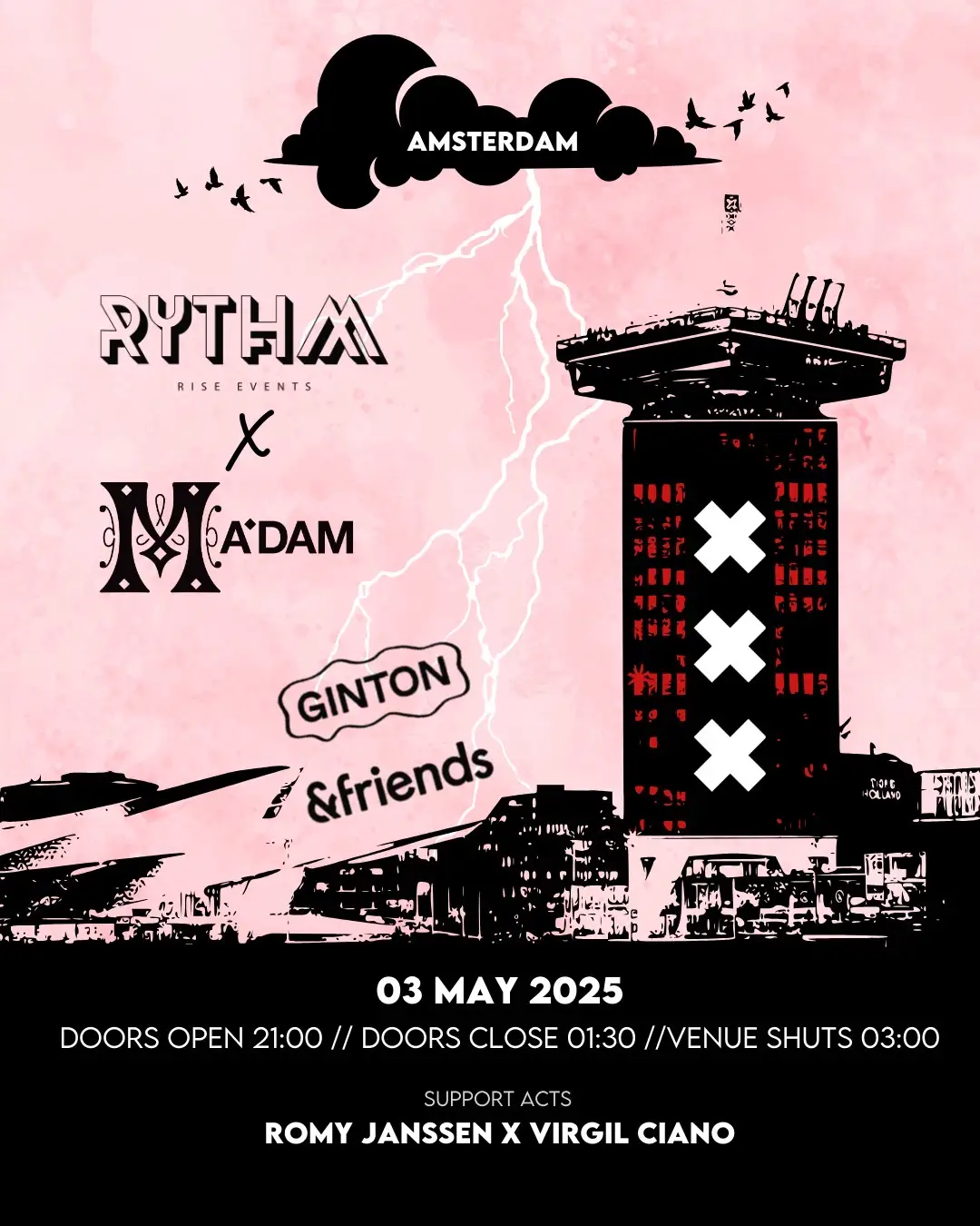 Madam x Rythm Rise invites: Ginton & friends
