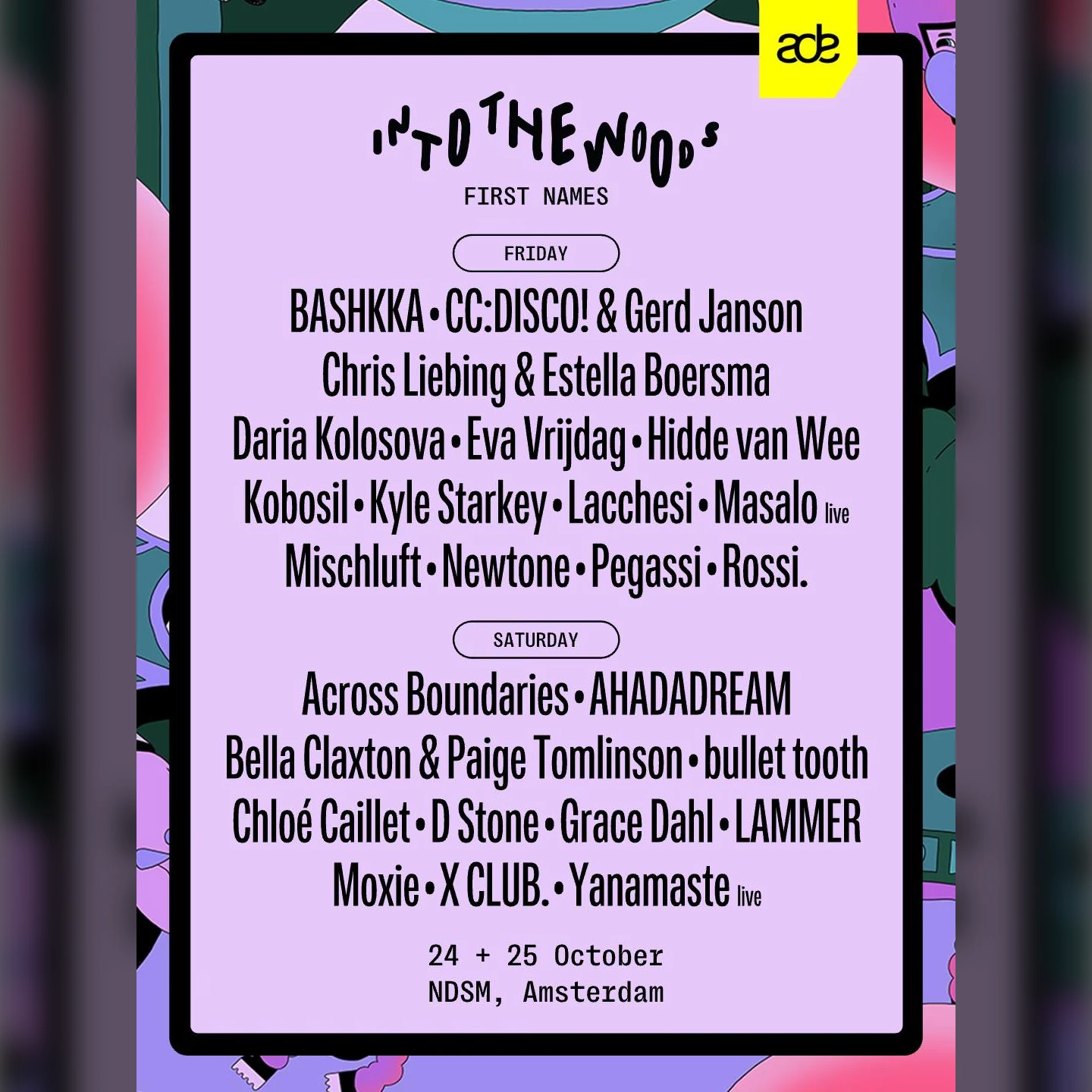 Into the Woods ADE Festival 2025