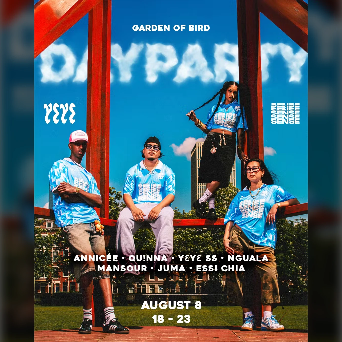 SENSE X YƐYƐ Dayparty