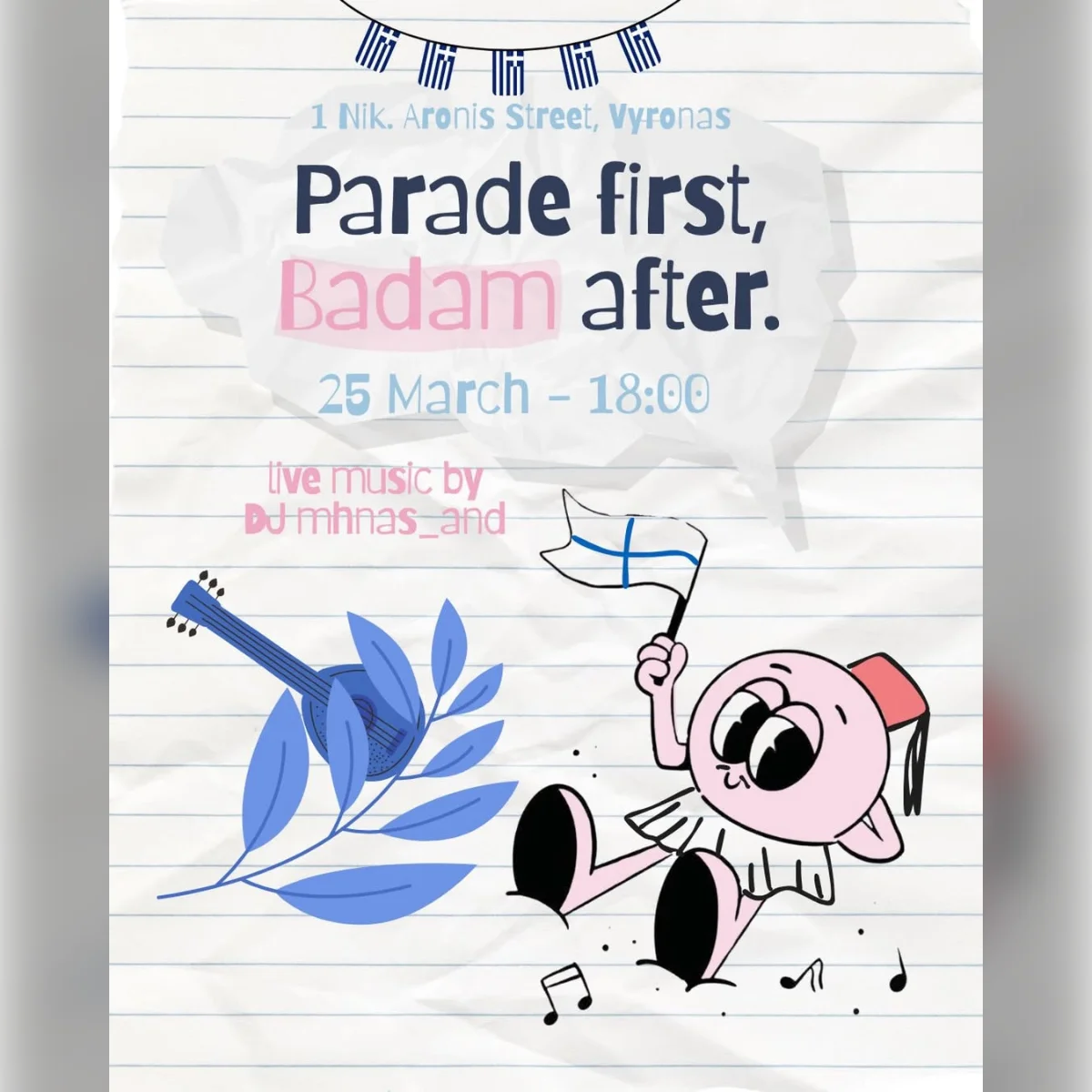 Parade first Badam after