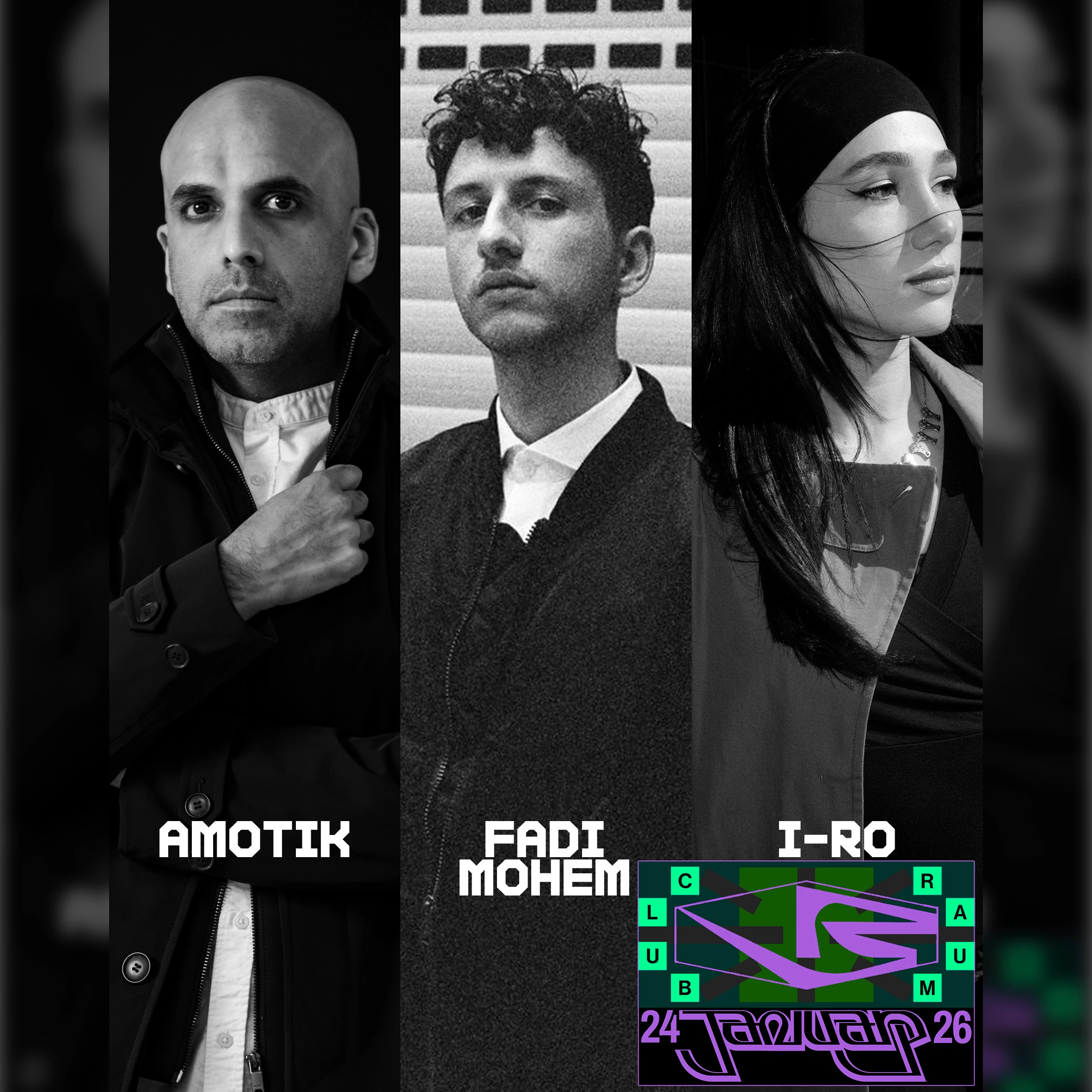 Amotik, Fadi Mohem, I-RO, Luna Ludmila, Vuur