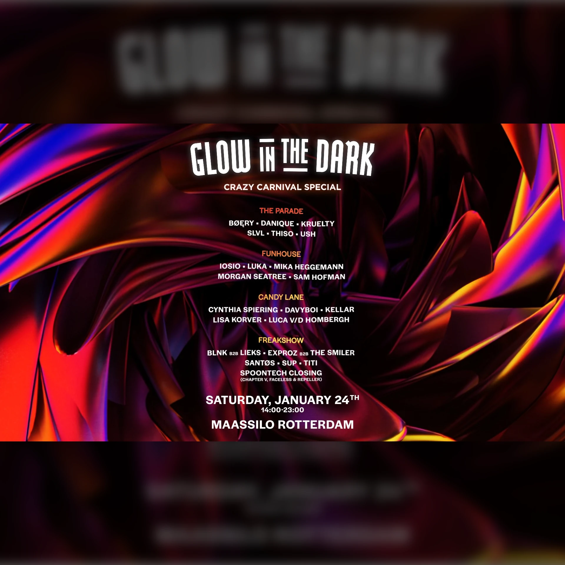 Glow in the Dark ‘Crazy Carnival Special’ 2026