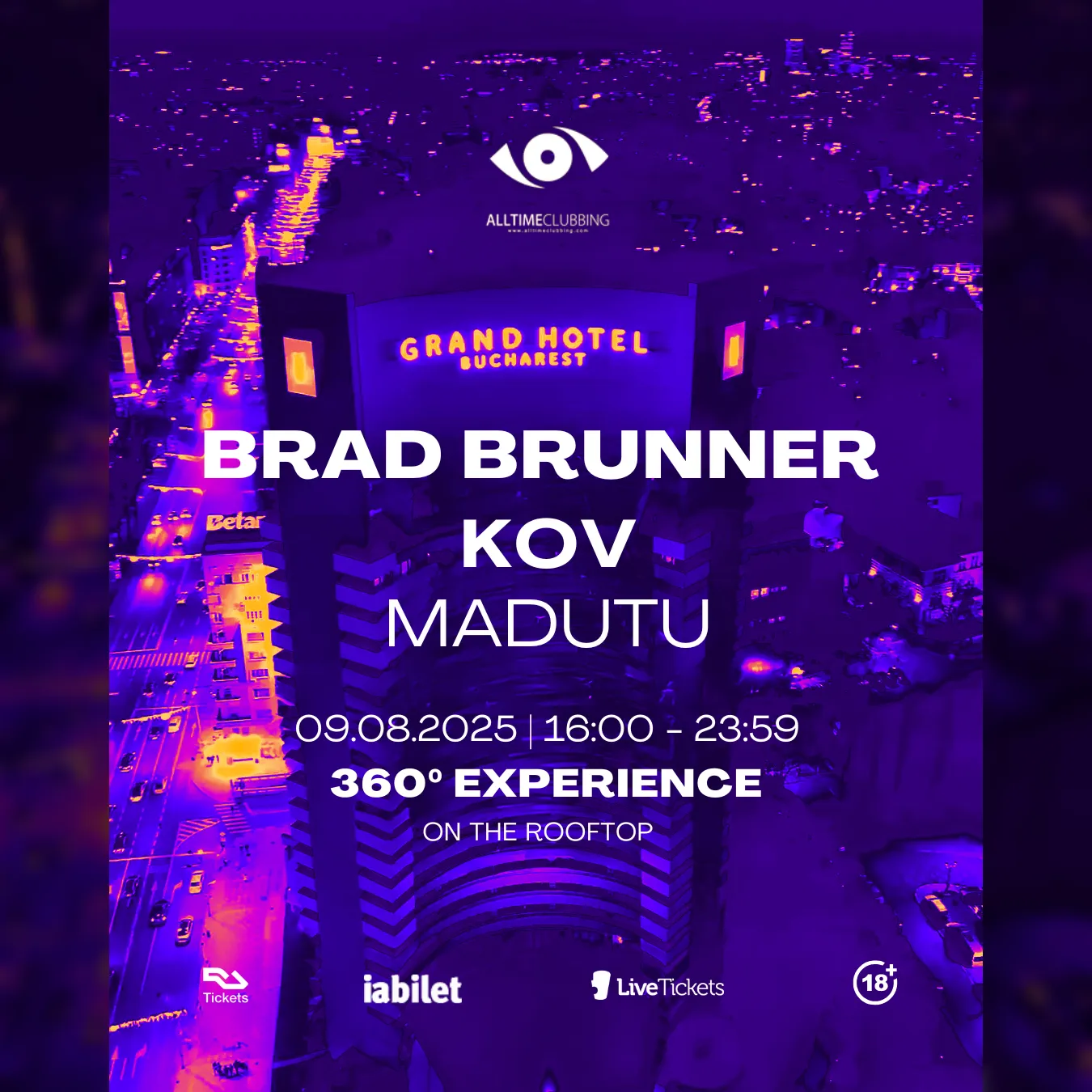 Alltimeclubbing Rooftop 360° Experience