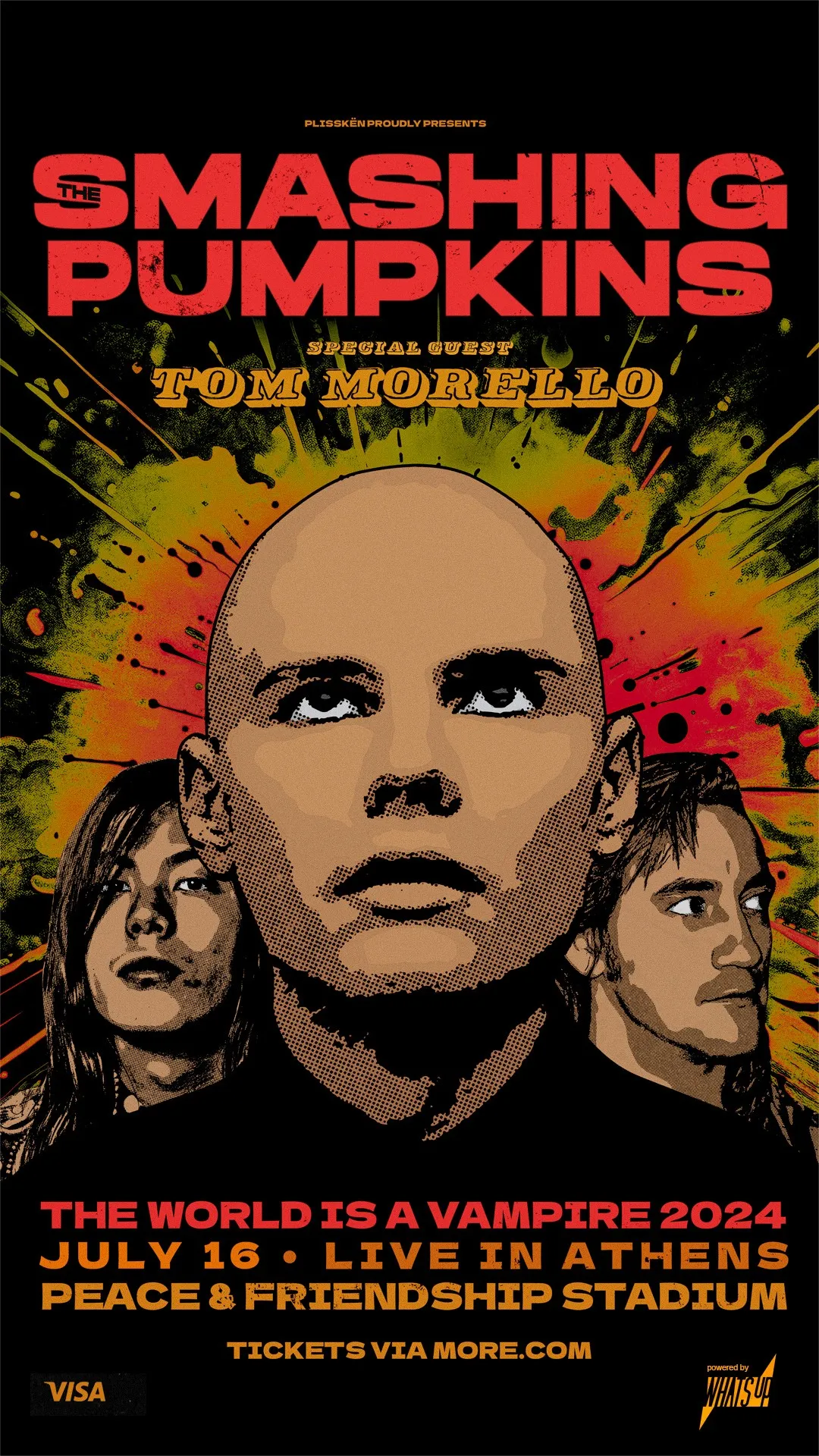 THE SMASHING PUMPKINS + special guest: TOM MORELLO