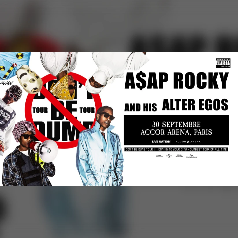 A$AP Rocky - Don't Be Dumb World Tour